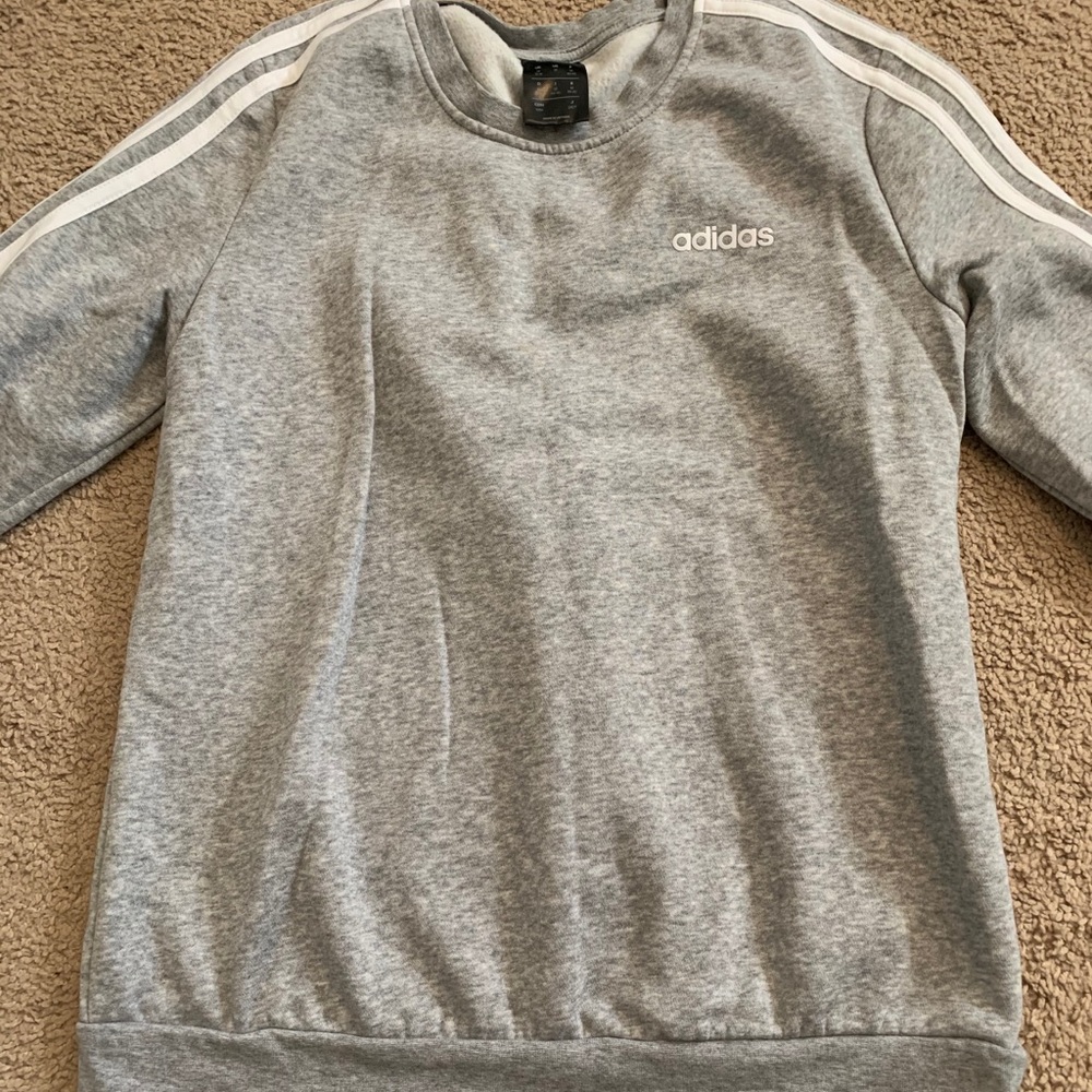 Gray Adidas Sweatshirt